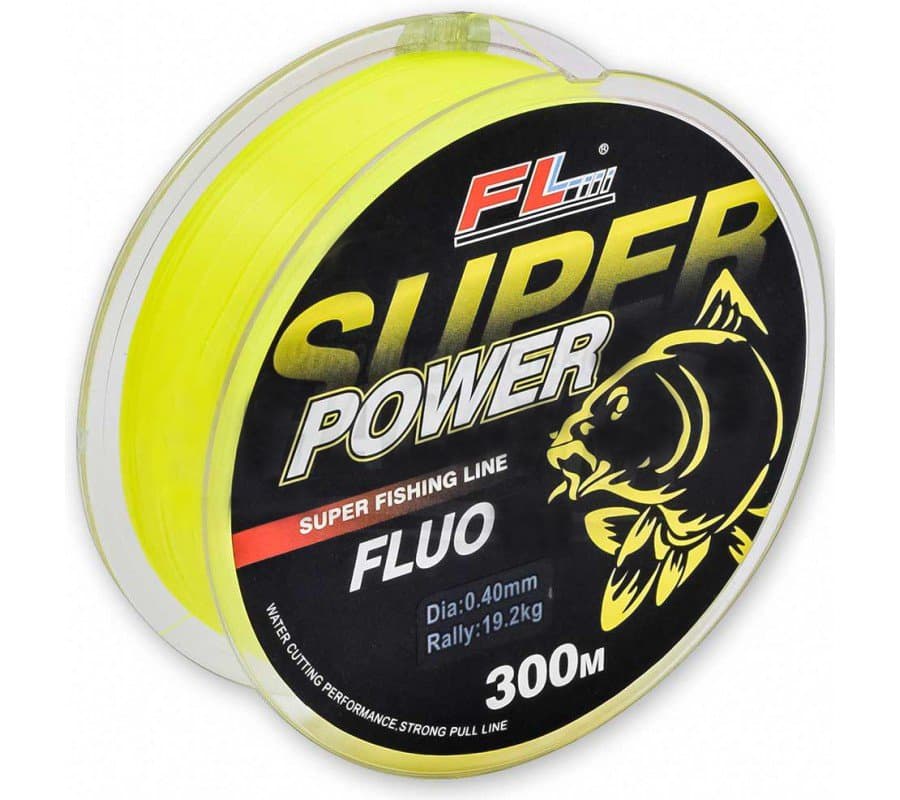 FL Super Power Fluo Monofilament Line 300 m