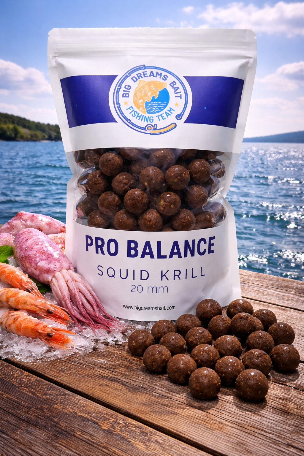 Pro-Blance Squid Krill 20mm 1kg