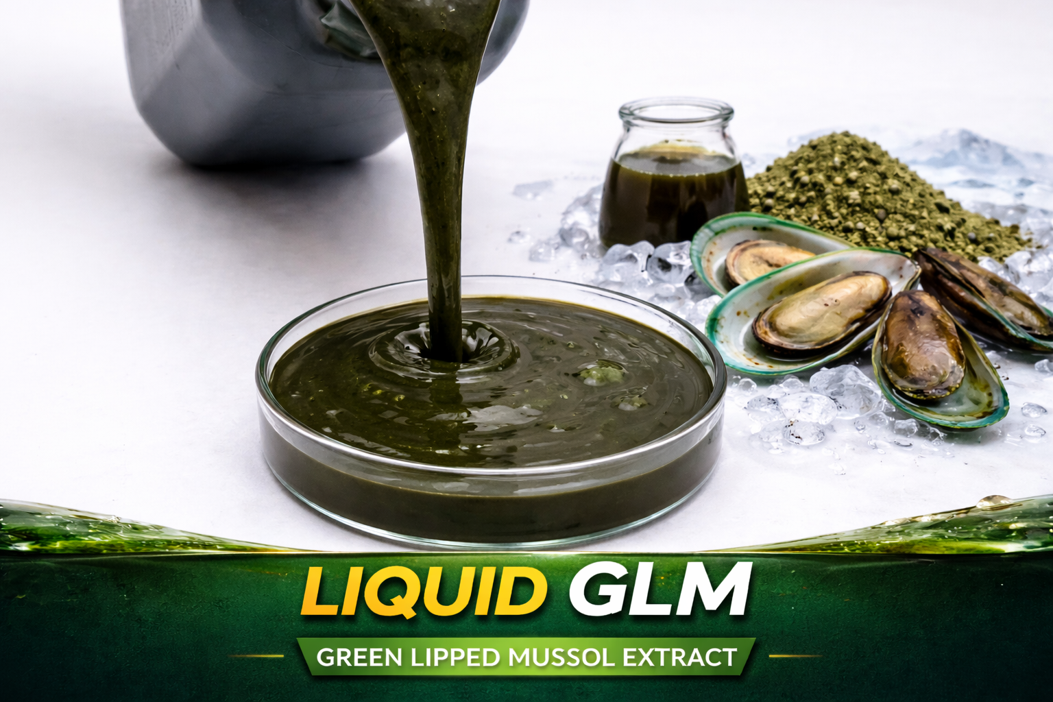 Liquid GLM (Green lipped mussel) 1kg